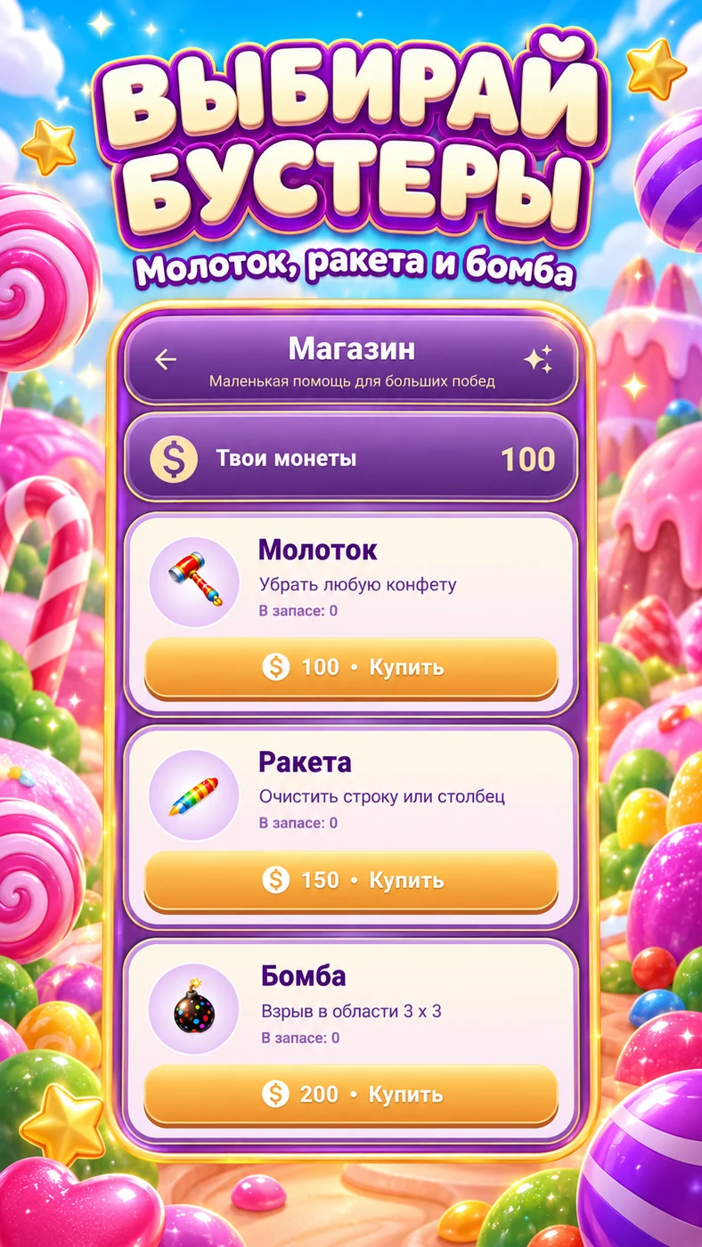 Sweet Candy Blast — скриншот 4